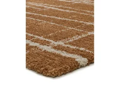 Alfombra interior - abstracto - cobre - 120 x 170 cm - VENUS Cobrizo Best