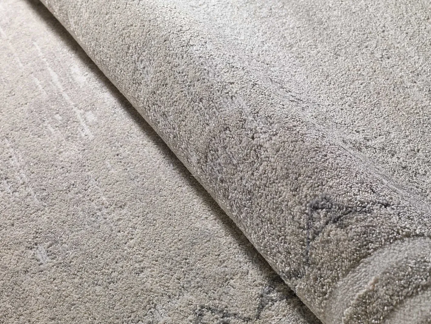 Alfombra interior - abstracto - plata - 80 x 150 cm - HL-IDENTITY Plateado Sale