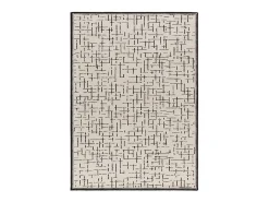 Alfombra interior - abstracto - - 200 x 290 cm - RETRO Blanco Sale