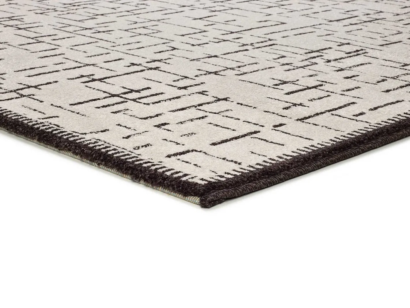 Alfombra interior - abstracto - - 200 x 290 cm - RETRO Blanco Sale