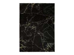 Clearance Alfombra interior - abstracto - - 80 x 150 cm - GOLD Negro