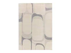 Alfombra interior - abstracto - beige / gris - 200 x 290 cm - PORTO Gris / Beige New