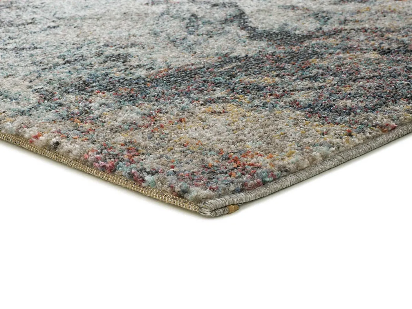 Clearance Alfombra interior - abstracto - - 80 x 150 cm - PARMA Multicolor