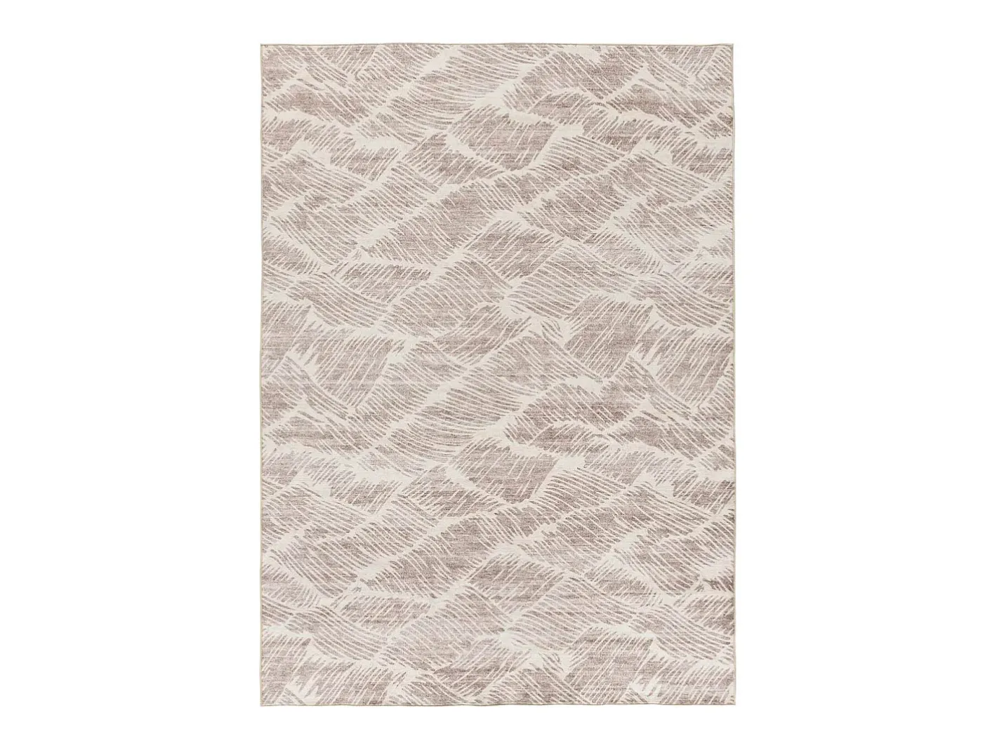 Alfombra interior - abstracto - - 80 x 150 cm - CLASS Beige Online