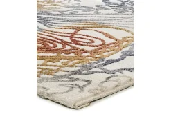 Hot Alfombra interior - abstracto con relieve - - 160 x 230 cm - AMARA Crema / Multicolor