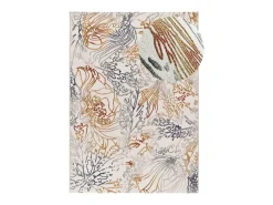 Hot Alfombra interior - abstracto con relieve - - 160 x 230 cm - AMARA Crema / Multicolor