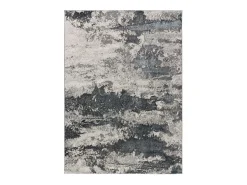 Alfombra De Salón-Alfombra interior - abstracto - - 140 x 200 cm - AGATA Gris