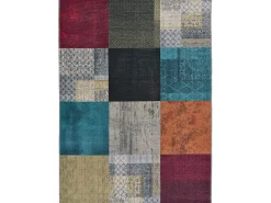 Alfombra De Salón-Alfombra interior - abstracto - gris - 80 x 150 cm - NEILA Multicolor