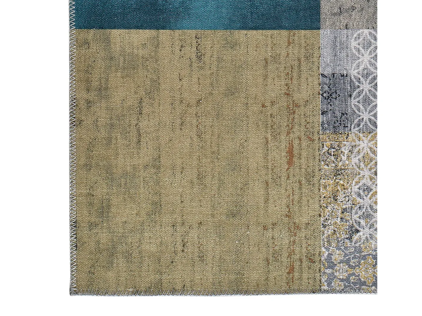 Alfombra De Salón-Alfombra interior - abstracto - gris - 80 x 150 cm - NEILA Multicolor