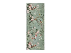 Sale Alfombra interior - dibujos con flores - multicolor - 52 x 200 cm - RICCI Verde