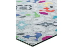 Alfombra De Cocina-Alfombra interior - diseños bohemios - - 52 x 200 cm - RICCI Multicolor