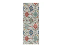 Outlet Alfombra interior - diseños bohemios - - 52 x 100 cm - RICCI Multicolor