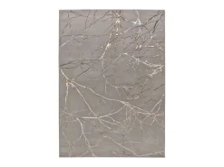 Hot Alfombra interior - efecto mármol - - 200 x 290 cm - CREATION Gris