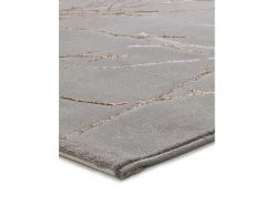 Hot Alfombra interior - efecto mármol - - 200 x 290 cm - CREATION Gris
