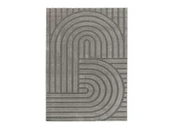 Alfombra De Salón-Alfombra interior - escandinavo - - 120 x 170 cm - SNOWY Gris