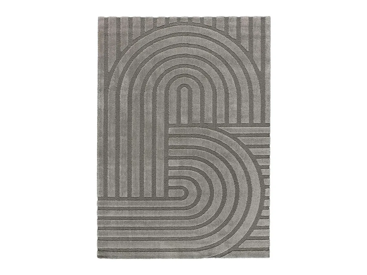 Alfombra De Salón-Alfombra interior - escandinavo - - 120 x 170 cm - SNOWY Gris