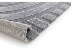 Alfombra De Salón-Alfombra interior - escandinavo - - 120 x 170 cm - SNOWY Gris