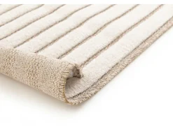Sale Alfombra interior - escandinavo con relieve - blanco - 120 x 170 cm - DIENA Beige