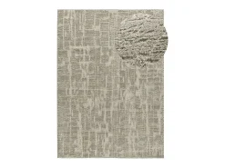 Alfombra De Salón-Alfombra interior - escandinavo - plata - 140 x 200 cm - LIMA Plateado