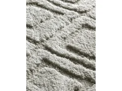 Online Alfombra interior - escandinavo con relieve - gris - 152 x 235 cm - JUNO Gris claro