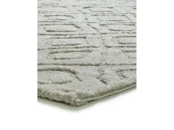 Online Alfombra interior - escandinavo con relieve - gris - 152 x 235 cm - JUNO Gris claro