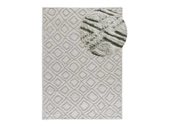 Online Alfombra interior - escandinavo con relieve - gris - 152 x 235 cm - JUNO Gris claro