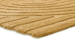 Alfombra interior - escandinavo - mostaza - 80 x 150 cm - SNOWY Amarillo Online