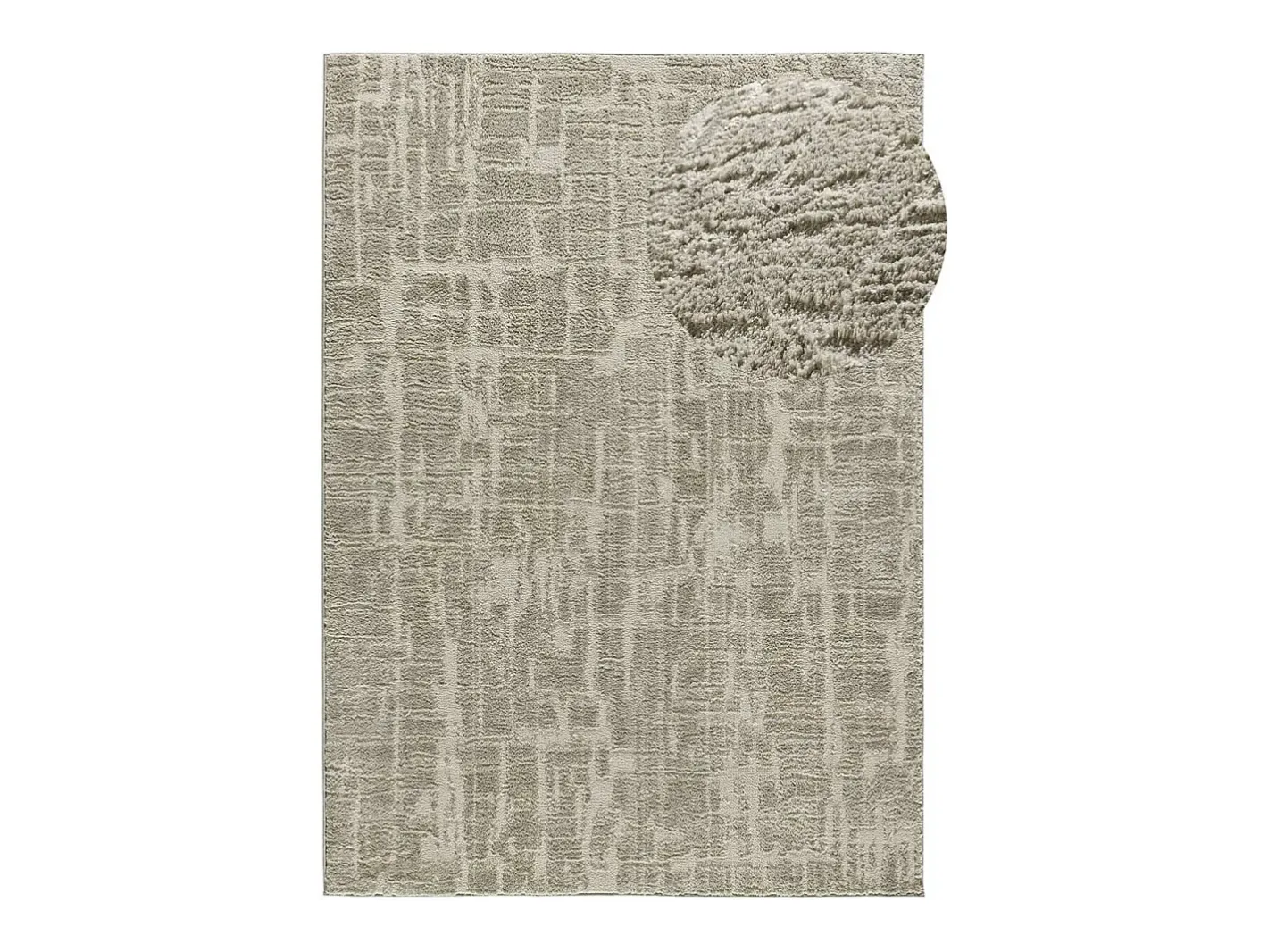 Alfombra interior - escandinavo - plata - 120 x 170 cm - LIMA Plateado