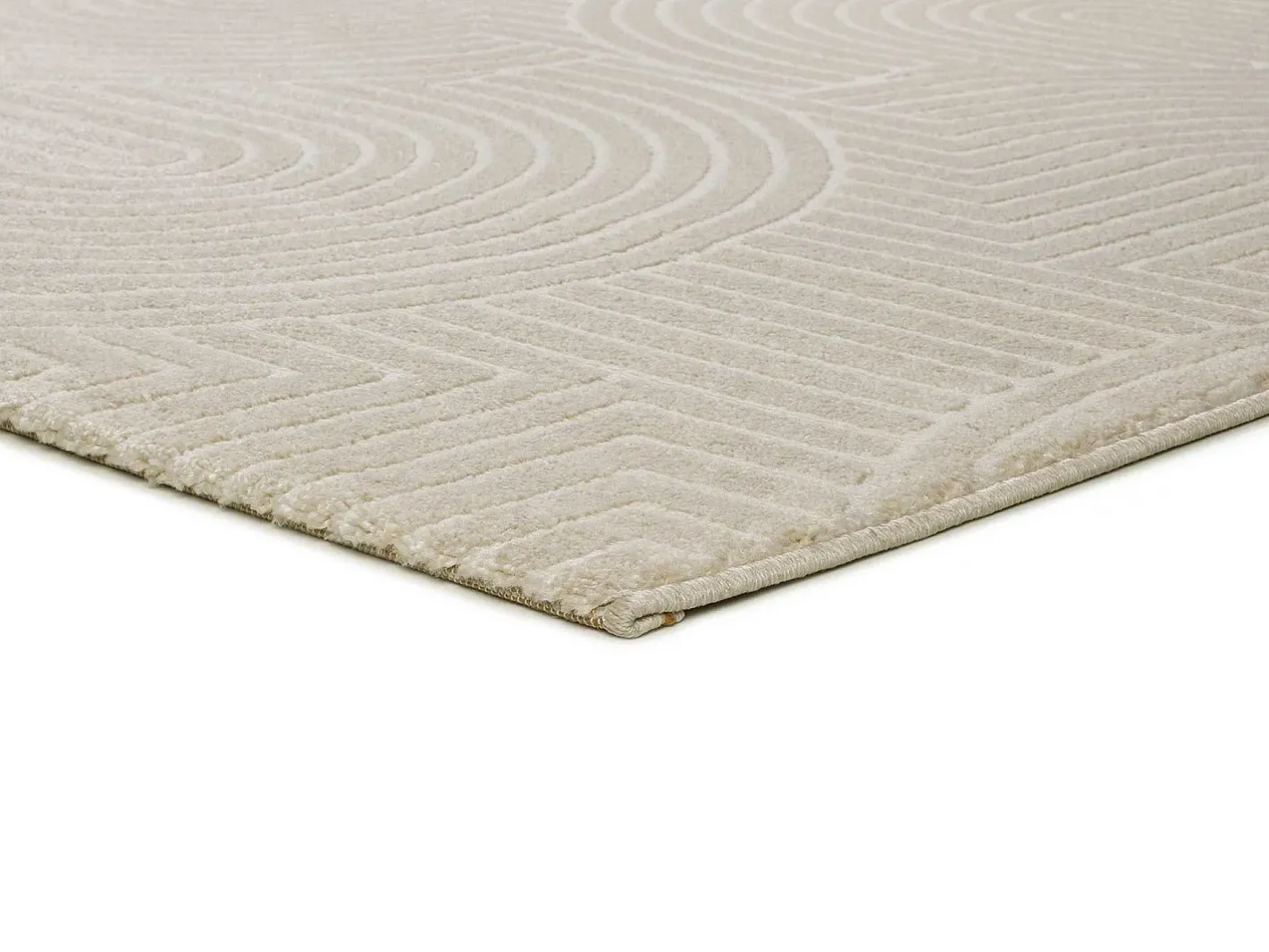 Alfombra De Salón-Alfombra interior - escandinavo - - 133 x 190 cm - ZEN Blanco