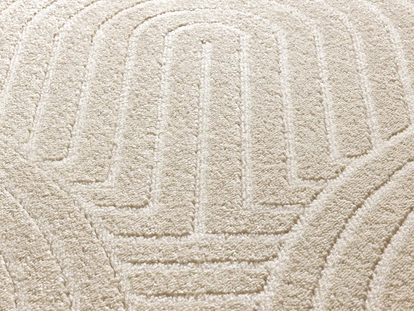 Alfombra De Salón-Alfombra interior - escandinavo - - 133 x 190 cm - ZEN Blanco