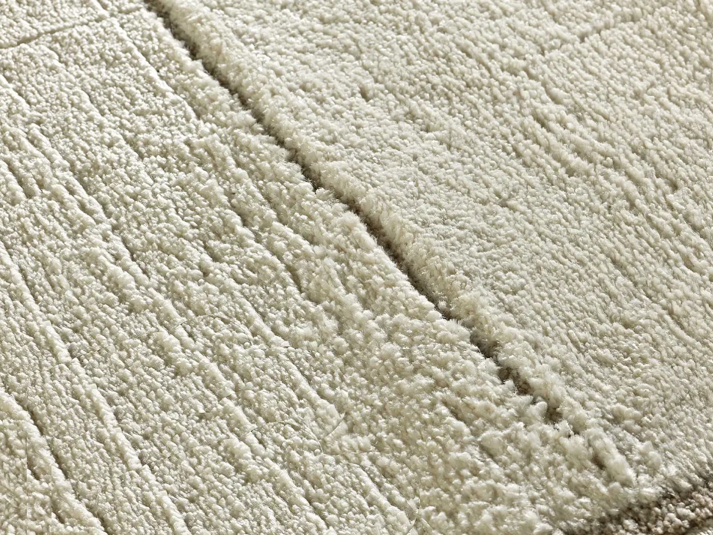 Best Alfombra interior - escandinavo - - 160 x 230 cm - CANDELA Crema