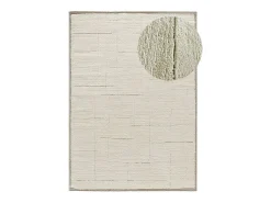 Best Alfombra interior - escandinavo - - 160 x 230 cm - CANDELA Crema