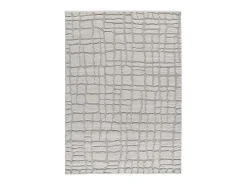 Alfombra De Salón-Alfombra interior - escandinavo con relieve - gris - 190 x 285 cm - JUNO Gris claro
