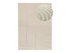 Alfombra interior - escandinavo - - 160 x 230 cm - ZEN Blanco Outlet