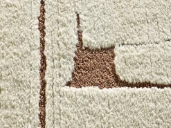 Alfombra De Salón-Alfombra interior - escandinavo - crema - 120 x 170 cm - CANDELA Cobrizo