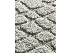 Alfombra interior - escandinavo con relieve - gris - 126 x 190 cm - JUNO Gris claro Best