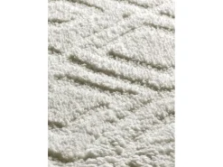 Alfombra interior - escandinavo con relieve - - 152 x 235 cm - JUNO Blanco