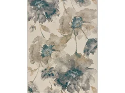 Alfombra De Salón-Alfombra interior - floral - - 160 x 230 cm - SARA Multicolor