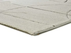 Alfombra interior - geométrico - - 160 x 230 cm - LENA Crema Outlet