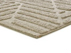 Alfombra De Salón-Alfombra interior - geométrico - - 80 x 150 cm - NUMA Beige