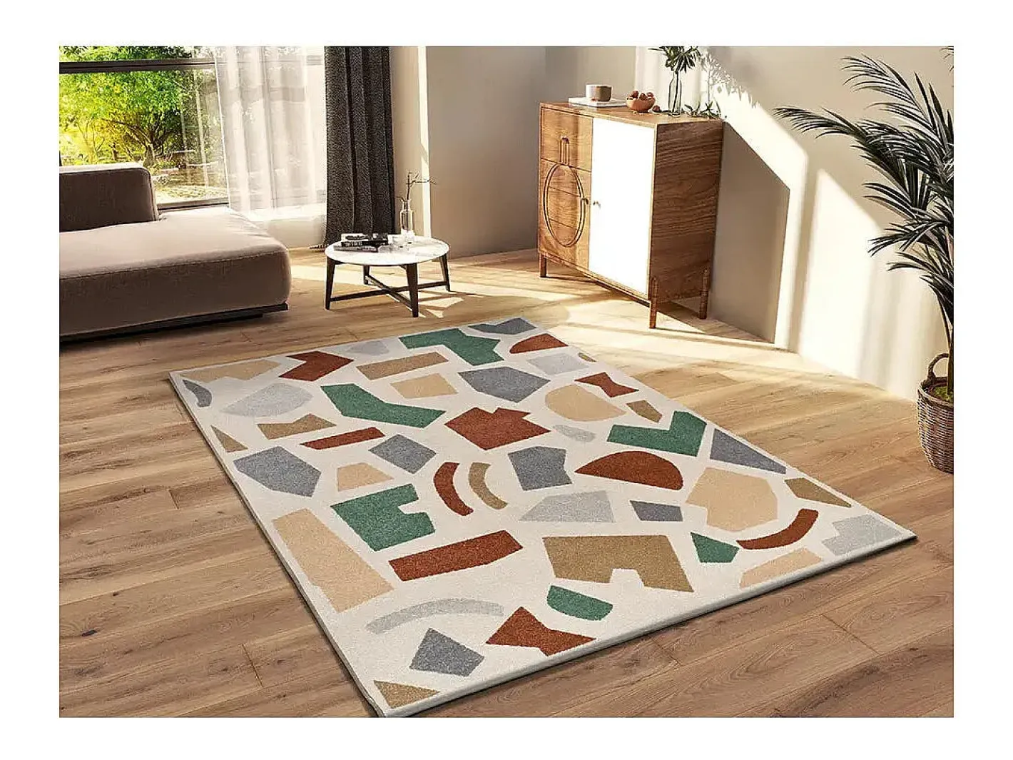Hot Alfombra interior - geométrico - - 80 x 150 cm - BERUTI Multicolor