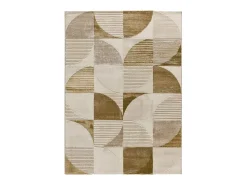 Outlet Alfombra interior - geométrico - - 80 x 150 cm - MELFI Multicolor