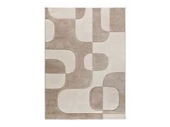 Alfombra interior - geométrico - - 160 x 230 cm - LENA Crema