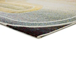 Discount Alfombra interior - geométrico - multicolor - 140 x 200 cm - SYBIL Naranja / Beige / Amarillo / Multicolor