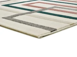 Alfombra De Salón-Alfombra interior - geométrico con relieve - - 80 x 150 cm - KARISMA Multicolor