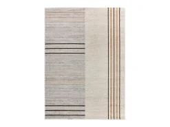 Alfombra interior - geométrico - - 133 x 190 cm - CRAFT Gris / Beige Clearance