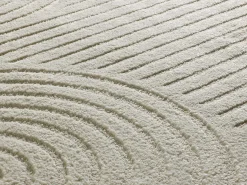 Online Alfombra interior - geométrico con relieve - - 160 x 230 cm - VERONA Crema