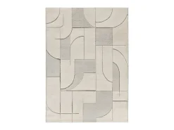 New Alfombra interior - geométrico - - 160 x 230 cm - LENA Crema