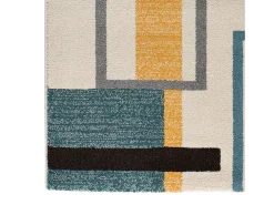 Alfombra interior - geométrico - - 80 x 150 cm - DEBBI Multicolor New