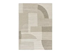 Discount Alfombra interior - geométrico con relieve - - 120 x 170 cm - VERONA Crema